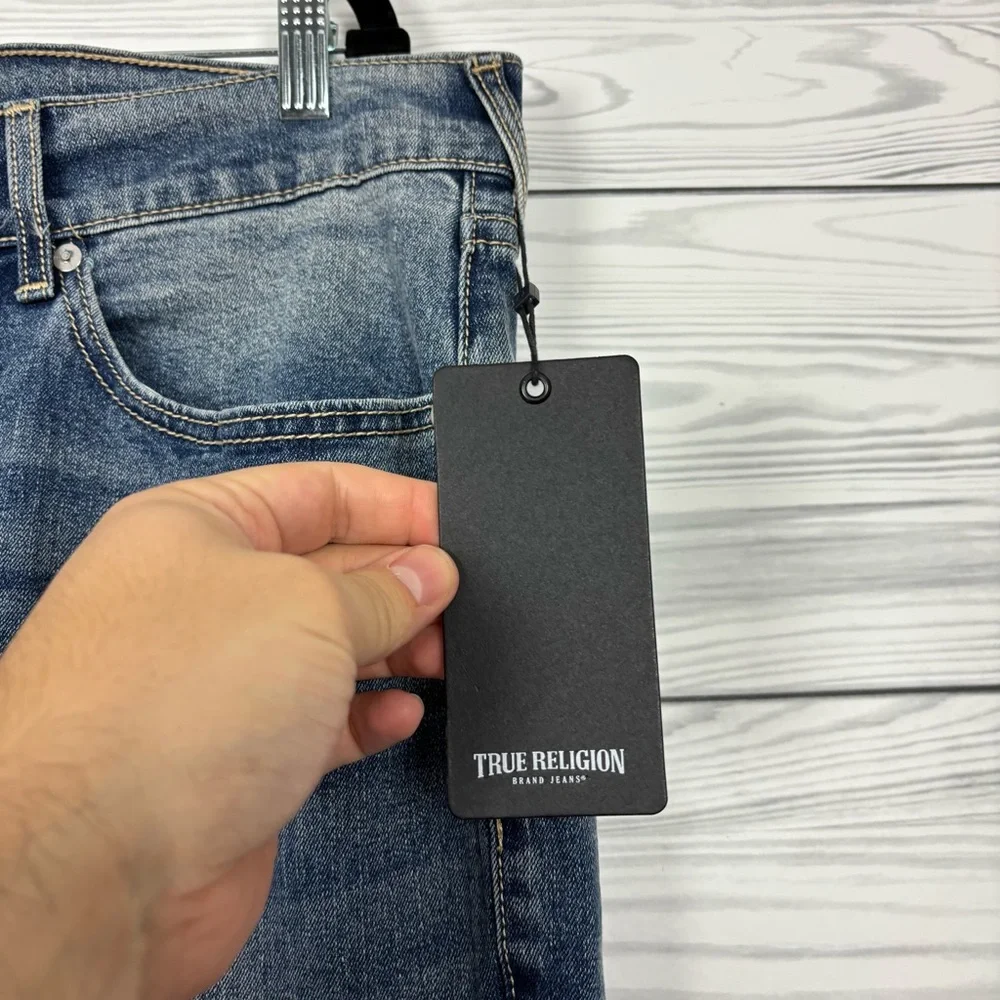 True Religion Men’s Ricky Relaxed Straight Jeans Size 36X34 NWT - Picture 7 of 16